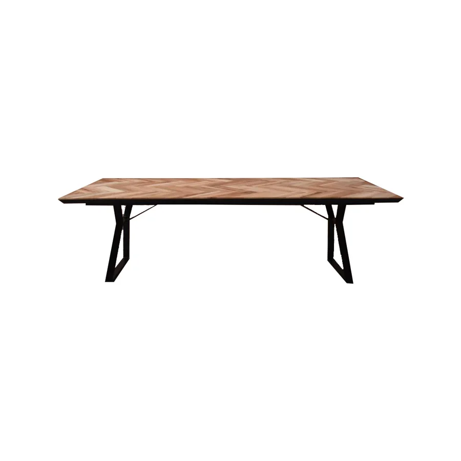 Mango Wood & Iron Dining Table (KD)
(Top Thickness : 50 MM) - popular handicrafts